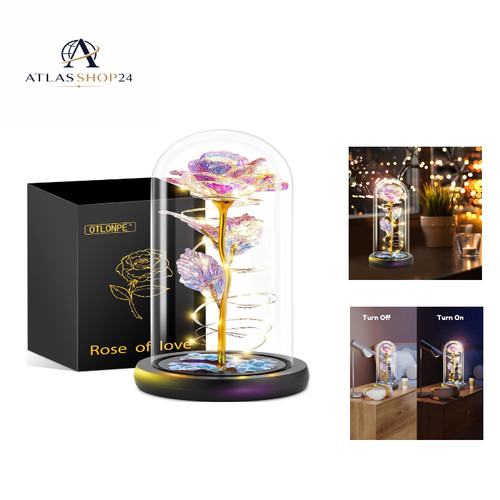 Personalisierte ewige rose - personalisierte,