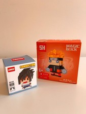 Bricks Naruto Sasuke Puzzle Blöcke - Bauspielzeug für Sammler Kinder Spaß Manga