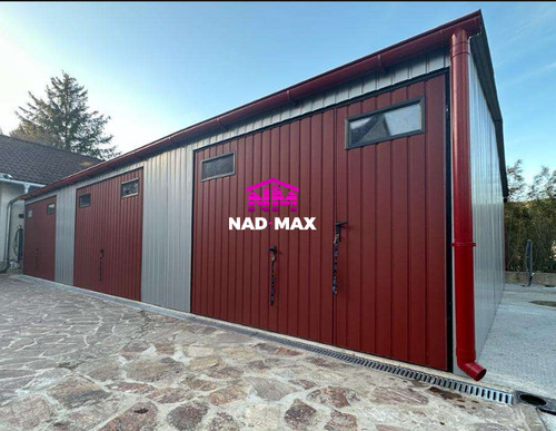 Neu blechgarage 7x11x3m - blechgarage,