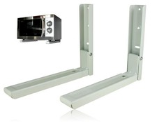 Mikrowellenhalterung Wand Mikrowellenregal Unterbau Wandhalterung Klappbar Weiß