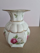 Vase Rosenthal Selb Modell von Ph. Rosenthal Rosendekor