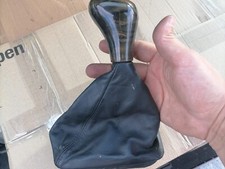 Mercedes W210 Avantgarde Vogelaugenhorn Holz Schaltknauf Ledersack