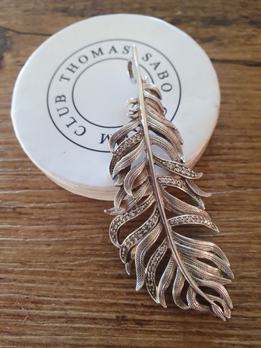 Thomas sabo anhänger feder - thomas,