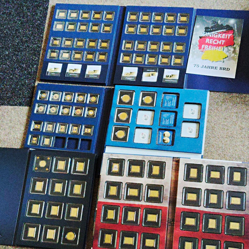 Goldbarren sammlung lot - goldbarren, im