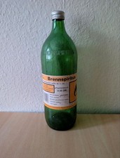 Alte brennspiritus flasche - brennspiritus,