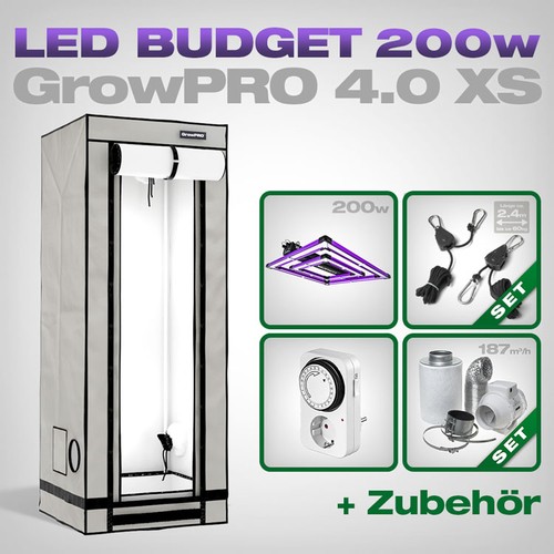 Low budget grow set - low, led