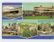 Postcard Warsaw Poland
