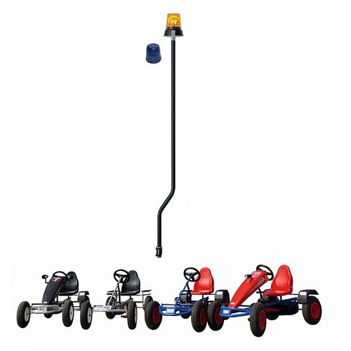 Berg gokart rundumlicht blaue - gokart,