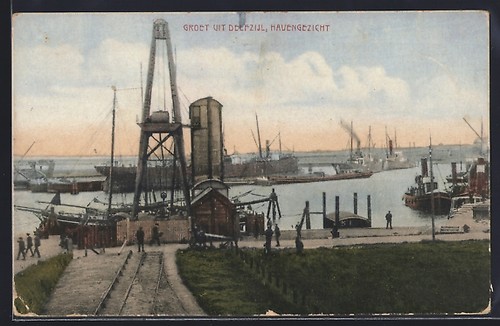 Delfzijl havengezicht - delfzijl,,