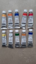10 Tuben Schmincke  Horadam Aquarellfarben 15 ml
