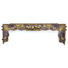 chinesisch antik Holz Schnitzerei Wand Deko Ornamente Kultur Holz Paneel hängen