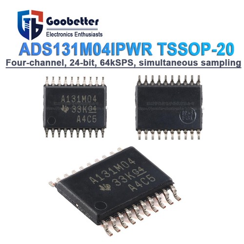 Ads131m04ipwr tssop - ads131m04ipwr, tssop-20