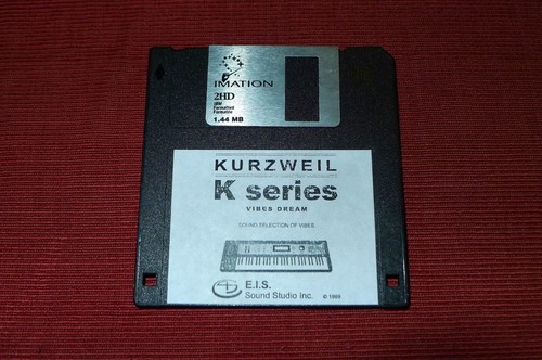 Diskette mit vibes vibraphon - vibes,