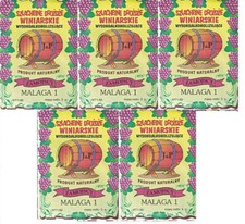 5 x Weinhefe Malaga für