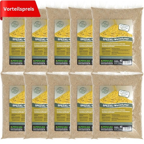Spezial wurmfutter beutel 10 - spezial-wurmfutter,,