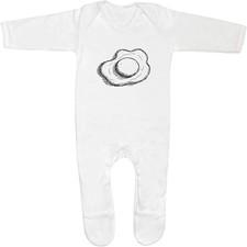 Baby Strampler Jumpsuits / Schlafanzüge "Single Spiegelei" (SS051183)