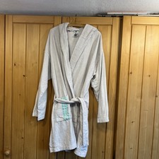 Adidas Unisex Bademantel Saunamantel Morgenmantel 100% Baumwolle, DV1192 /O4