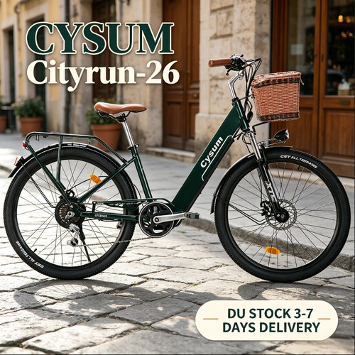 City ebike zoll 250w - 26,