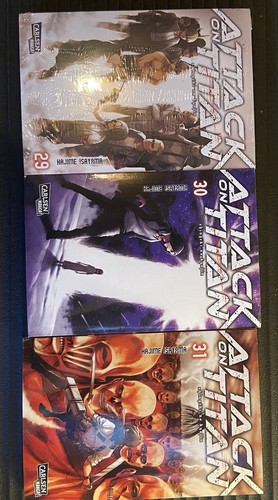 Attack titan manga 31 - on,