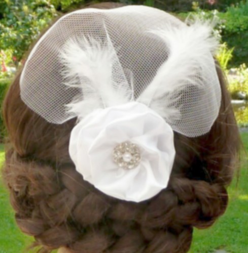 Edle hochzeits haarblüte - edle,