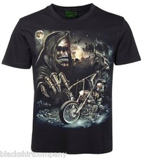 T-Shirt Motorrad Harley Skull Biker Shirt