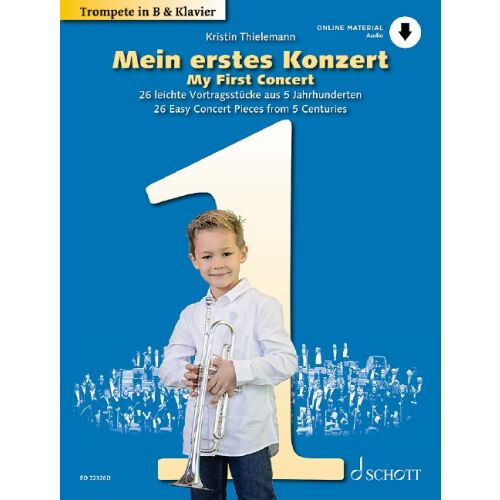 Mein erstes konzert trompete - mein, konzert,