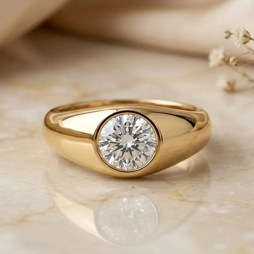 Herren diamant statement - diamant,