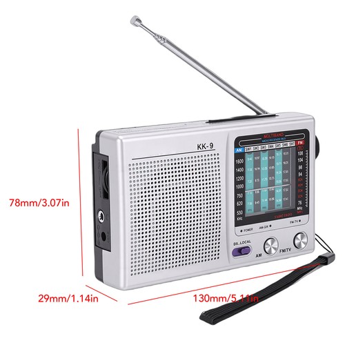 Tragbares kurzwellenradio am - tragbares, (am
