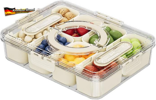 Snackbox mit fächern - snackbox,
