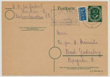 Bundesrepublik 1952 Sonderstempel - Aalen Reit-Spring-Fahrtunier Pferde