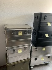 ZARGES 78x39x33 Camping Aluminium Kiste Box Alubox Alukiste DachKoffer