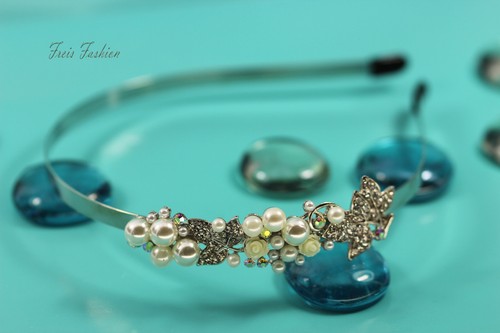 Haarreif tiara diadem - tiara, strass