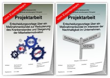 Projektarbeit Geprüfter Betriebswirt & Präsentation IHK Unternehmensführung