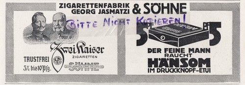 Dresden werbung 1916 - werbung,