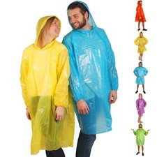 Regenponcho Einweg für Festivalˈs | 1 Stück | Damen & Herren Regencape Cedelli®