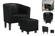 Clubsessel Mit Fußhocker
