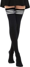 Overknee Socken Damen extra