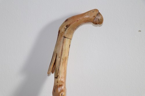 Gehstock wanderstock holz - gehstock,