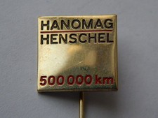 Hanomag Henschel Anstecknadel für 500.000 km 333 Gold Hersteller
