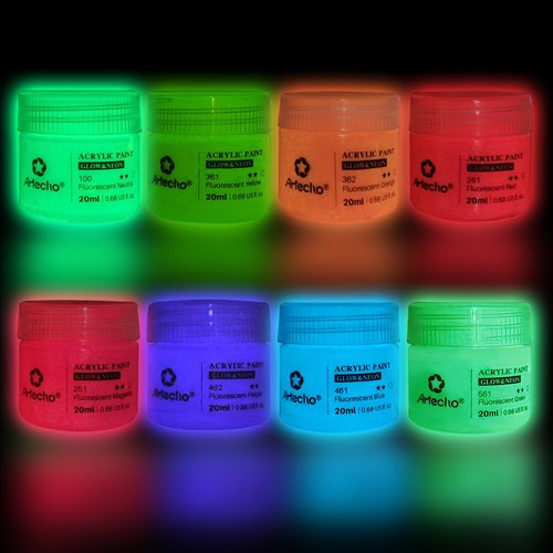 Neon glow the - the, in