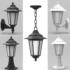 Außenlampe Außenleuchte Wandleuchte Standleuchte Garten Lampen Gartenleuchte