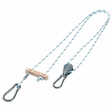 Seilzug mit Karabinerhaken