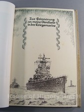 145504: Leeres Fotoalbum, Kriegsmarine, Wehrdienst, Chronik, Dienstzeit