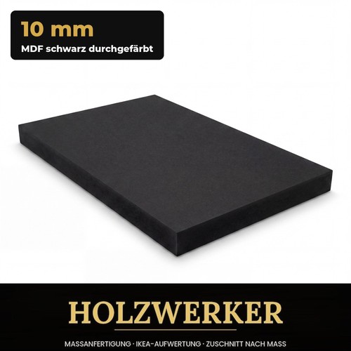 Mdf platte schwarz - platte,