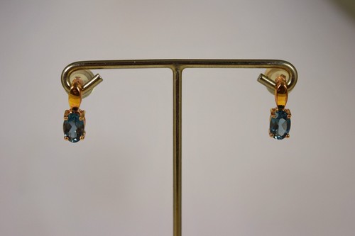 London bluetopas ohrstecker - london,