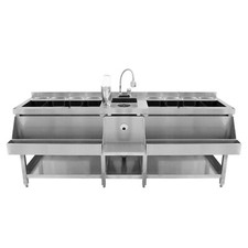 Doppel Cocktail Station Theke Bar Cocktailbar Cocktailtheke Gastro Professionell