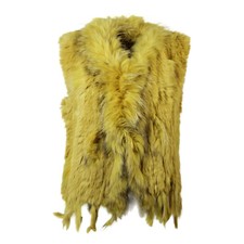 Gloop Damen Weste Echtfell