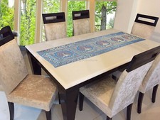 Bohemian Jacquard Tischläufer