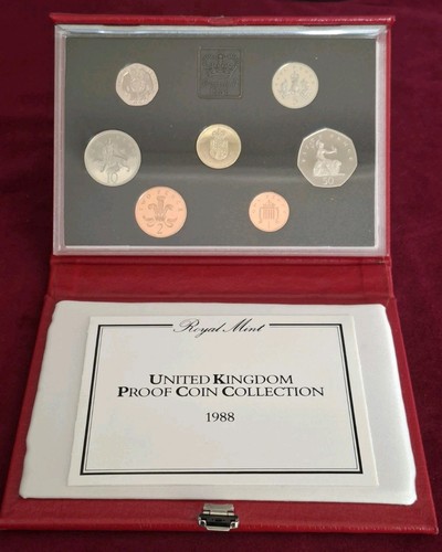 1988 royal mint deluxe - 1988, uk