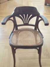 Thonet Schreibtischfauteuil wie Nr. 23  viereckige Sitzfläche ab 1881 Frästeller